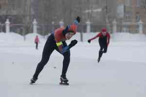 Конькобежцы будут соревноваться в Архангельске