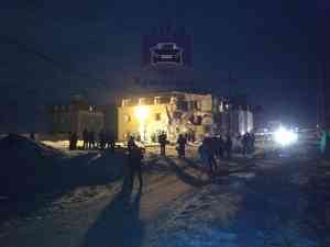 Взрыв газа и обрушение дома произошло в Красноярске