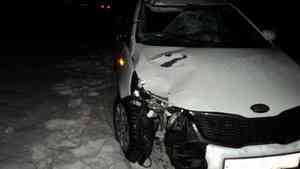 Водитель «Киа» насмерть сбил пешехода на трассе в Архангельской области