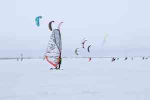 Главные региональные зимние старты по парусному спорту состоялись в Архангельске