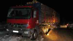 Следователи проверяют факт гибели рабочего при перевозке леса в Плесецком районе