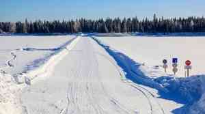 Потепление привело к закрытию первых ледовых переправ в Архангельской области