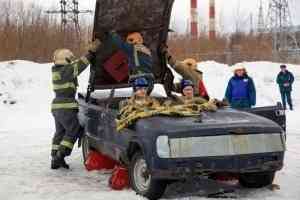 Соревнования по ликвидации последствий автодорожных аварий прошли в Архангельске