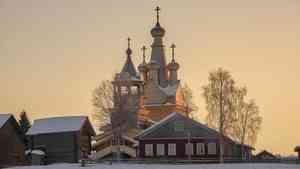 Церковь Одигитрии в Кимже: работы по сохранению памятника деревянного зодчества будут завершены