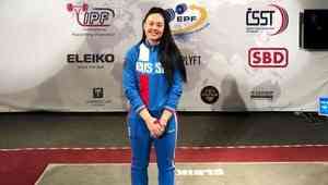 Северодвинка заняла четвертое место на чемпионате Европы по пауэрлифтингу