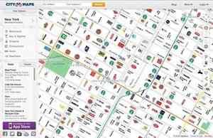 О современных навигационно-социальных приложениях на примере CityMaps