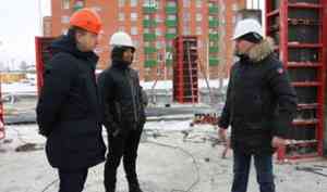 В Архангельске продолжается строительство социальных домов