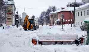 Синоптики вновь обещают снегопады в Архангельской области