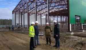 Строительство хоккейной арены в Коряжме – на контроле областного минстроя