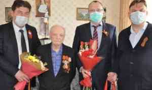 Ветераны Великой Отечественной войны Новодвинска принимают поздравления