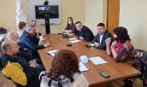 Иван Кулявцев провел встречу с представителями бизнеса в Холмогорском районе
