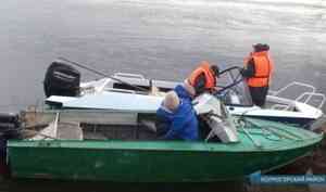 В Холмогорском районе инспекторы рыбохраны спасли из сетей браконьеров около 13 килограмм рыбы