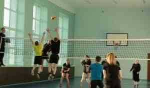 В САФУ состоялись соревнования по волейболу между общежитиями