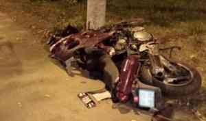 Водитель мотоцикла погиб при столкновении с автомобилем в Северодвинске