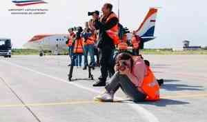 Аэропорт "Архангельск" приглашает любителей фотографировать крупные цели