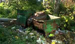 На острове Хабарка — мусорный коллапс