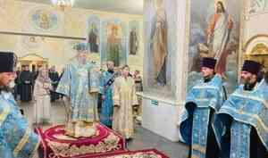 Митрополит Корнилий 24 сентября совершил всенощное бдение в Архангельске
