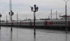 У поезда Архангельск — Карпогоры увеличится количество остановок для пассажиров