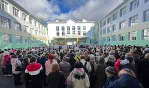 В Котласе открылась новая школа на 860 мест