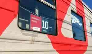 Время в пути на скоростном поезде Архангельск-Москва сократится до 15 часов