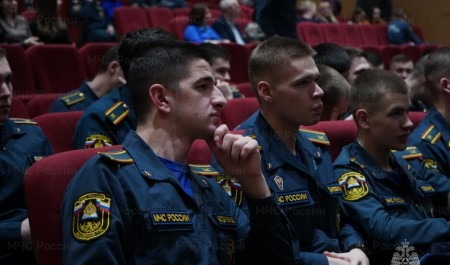 Специальный показ фильма «Нюрнберг» прошел в Академии ГПС МЧС России