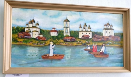В Котласе работает выставка картин местной художницы «Благоволение»