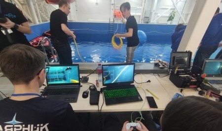 Четыре медали завоевали северодвинцы на Кубке России по телеуправляемым подводным аппаратам