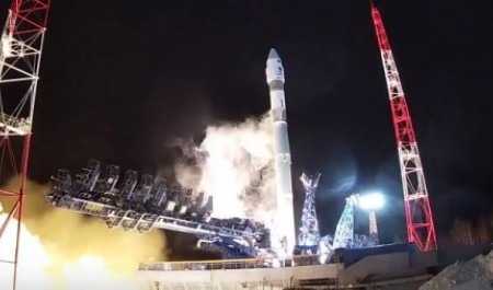 С космодрома Плесецк запустили еще одну ракету-носитель