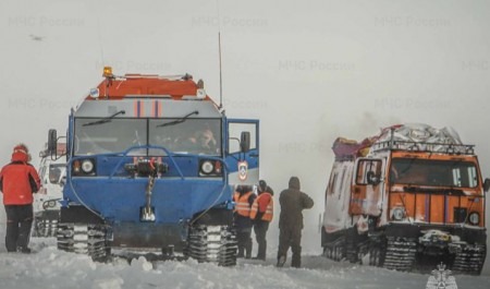 Арктическая экспедиция МЧС России оказала реальную помощь при ДТП