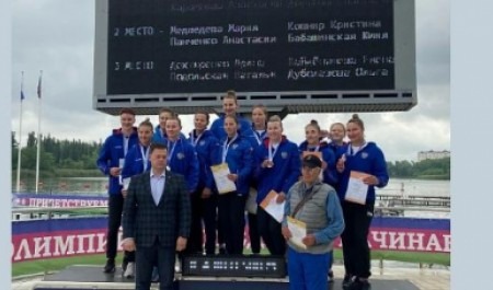 Байдарочницы из Архангельской области стали третьими на всероссийском старте