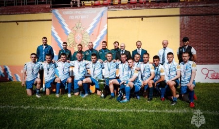 Команда Санкт-Петербургского университета ГПС МЧС России стала чемпионом по регби-7
