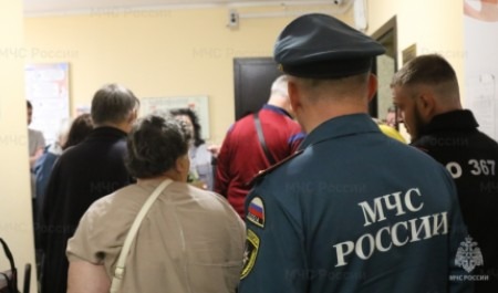 МЧС России совместно с органами власти Тульской области организована встреча и размещение жителей из г. Шебекино