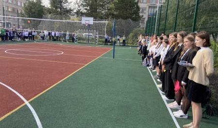В День знаний в Архангельске у 21-й гимназии открылась новая спортивная площадка