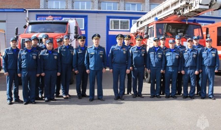Александр Куренков оценил готовность кузбасских пожарных и спасателей к выполнению задач по защите населения и территорий