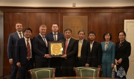 В Академии ГПС МЧС России состоялась рабочая встреча с представителями Республики Вьетнам