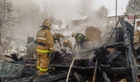 В дачном поселке под Новодвинском при пожаре погиб мужчина