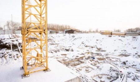 На 1-й очереди ЖК «Аквилон АКВАРТАЛ» в Архангельске завершаются фундаментные работы