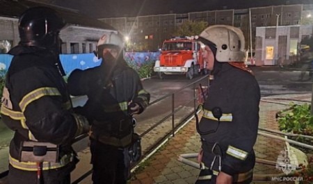 Беспечность сотрудников привела к серьезному пожару в детском центре Котласа
