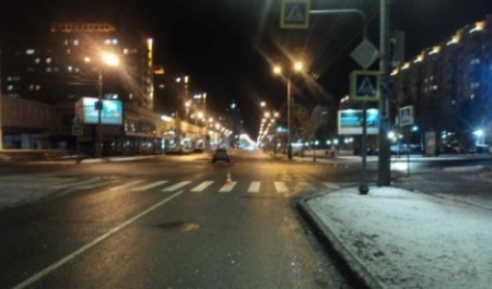 В центре Архангельска приступили к ликвидации «аварийного» пешеходного перехода 
