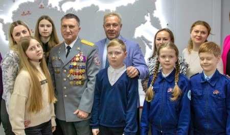 Ветеран архангельского спецназа Росгвардии принял участие в акции «Диалоги с героем»