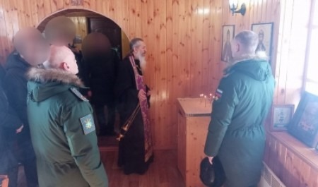 На космодроме Плесецк вознесли молитвы о погибших при испытании ракеты воинах 