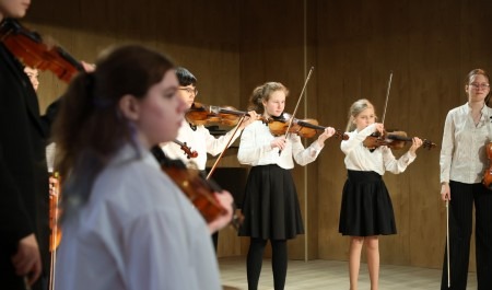 Юные таланты Архангельска оценили новое здание первой музыкальной школы