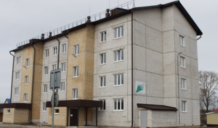 Новый четырехэтажный дом в поселке Красноборск готов принять новоселов