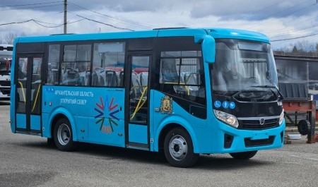 36 новых автобусов отправились в Архангельскую область