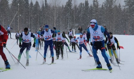 В Архангельске, несмотря на сильный снегопад, официально закрыли лыжный сезон