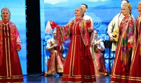 Северный русский народный хор провел концерт в Минске