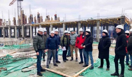 Строители школы в Архангельске приступили к устройству инженерных сетей