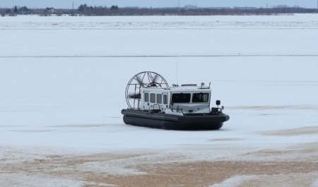 Ледоход на Северной Двине развивается в 158 километрах от Архангельска