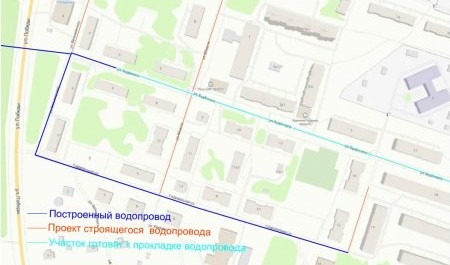 РВК-Архангельск приступил к перекладке третьего участка сетей водоснабжения поселка Гидролизный