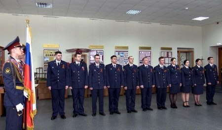 В Архангельске молодые сотрудники регионального управления ФСИН приняли присягу